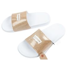 Levi's women's sports slippers comfortable glitter shoes fashionable