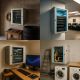 12. EXTRALINK WALL-HUNG RACK CABINET 9U 600X450 GRAY