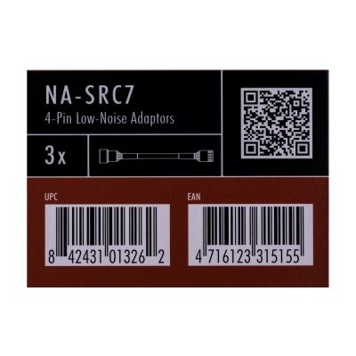 9. NOCTUA NA-SRC7 Fan Mount 3 pcs Low-Noise Adaptors 4-Pin