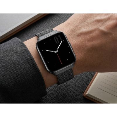 3. Smartwatch Gravity Black Strap + Bracelet GT44-5