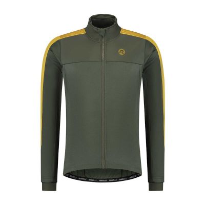 Rogelli FREEZE winter jacket mustard XL