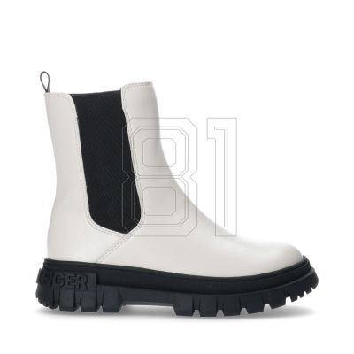 7. Tommy Hilfiger Bootie Ivory ankle boots T3A5-33058-1355101-101