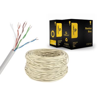 7. UTP cable GEMBIRD UPC-5004E-SOL (UTP; 305m; cat. 5e; gray)