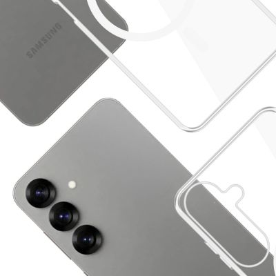 13. 3mk Clear MagCase for Samsung Galaxy S25+ - transparent