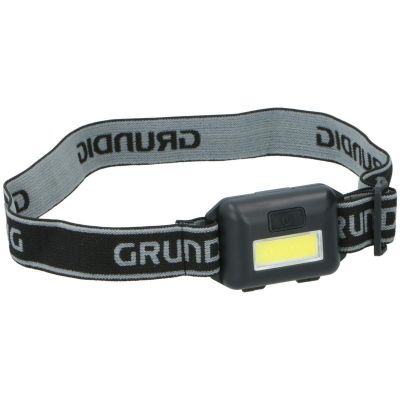 14. GRUNDIG COB LED TOURIST HEADLAMP - BLACK