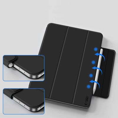6. Tech-Protect Smartcase Magnetic for iPad Air 13” 2024 / 2025 - Black