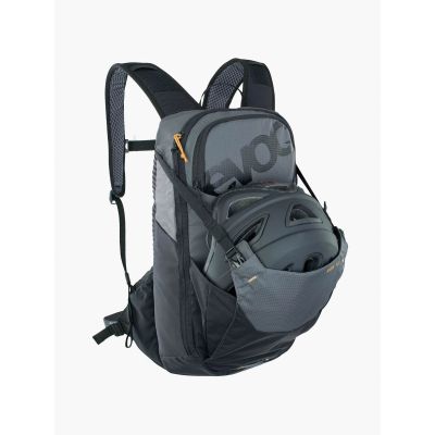 3. EVOC Ride 12 carbon grey/black cycling backpack