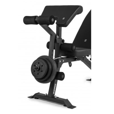 11. ZIPRO SUPERSET Adjustable Workout Bench Adjustable Backrest Adjustable Seat Gym, Home Black