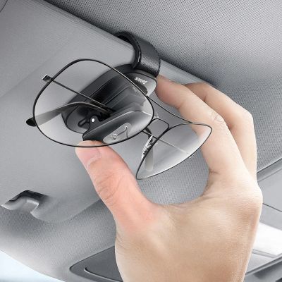 9. Baseus Car Holder Glasses Clip Silver (ACYJN-B0S)