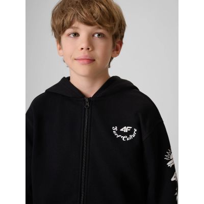 4. Boy's loose hooded sweatshirt 4F 4FJRSS26TSWSM3052-20S