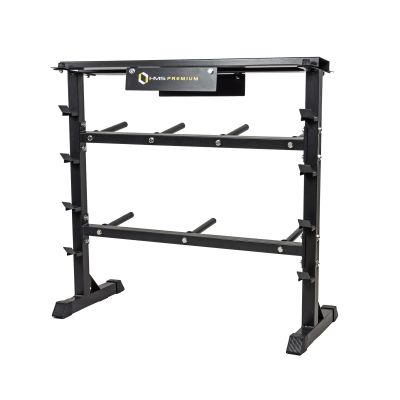 2. HMS STR12 Premium Plate and Dumbbell Stand