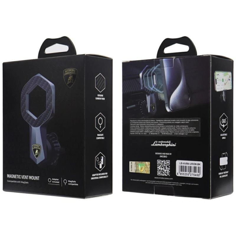 9. Lamborghini Urus D8 magnetic holder for the air intake grille - black
