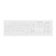 CHERRY AK-C8100F-FU1-W/GE Keyboard Office RF Wireless QWERTZ German White