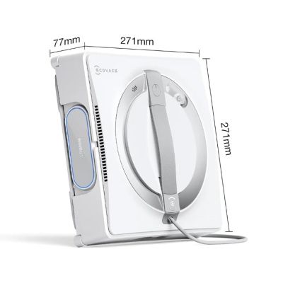 6. Ecovacs W2 PRO Winbot Window Cleaning Robot White