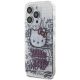 2. Hello Kitty IML Kitty On Bricks Graffiti case for iPhone 13 Pro / 13 - white