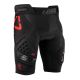 3. LEATT Impact Shorts 3DF 5.0 Protective Shorts, Size L, Black