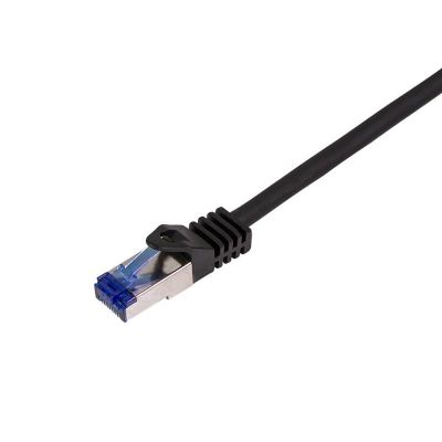 LogiLink C6A123S Network Cable Black 30m Cat6a S/FTP (S-STP) Round