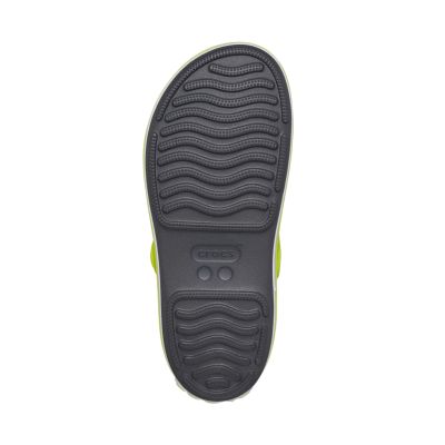 5. Crocs Crocband Cruiser Kids Sandals Gray-Green 209424 1NJ