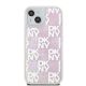 3. DKNY Liquid Glitter Multilogo case for iPhone 15 / 14 / 13 - pink