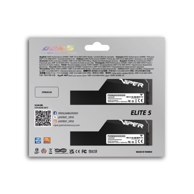 14. Patriot Viper Elite 5 Ultra DDR5 2x32GB 6000MHz CL28 Black
