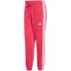 2. adidas Essentials 3-Stripes French Terry Cuffed Women’s Sweatpants, Pink KF8339