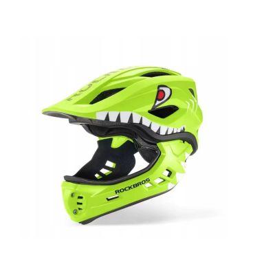 Rockbros children's bike helmet green S 48-52cm