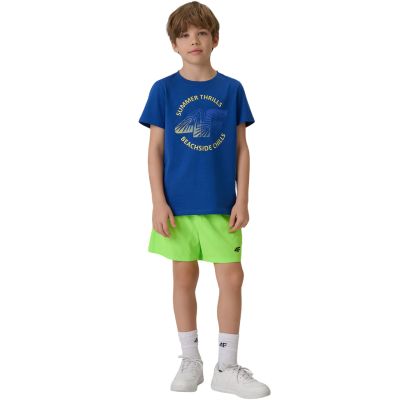 6. Boy's T-shirt 4F M3284 cobalt 4FJWSS26TTSHM3284 36S