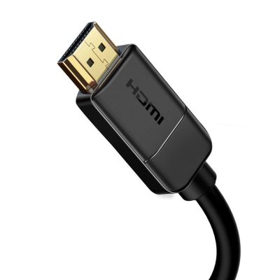 2. Baseus Cable HDMI 2.0 4K 60 Hz 3D HDR 18 Gbps 3 m black (CAKGQ-C01)