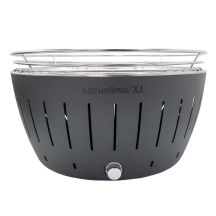 LotusGrill XL Charcoal Kettle (Fuel) Gray