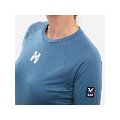 5. MILLET W TRILOGYOOL TS LS T-shirt blue