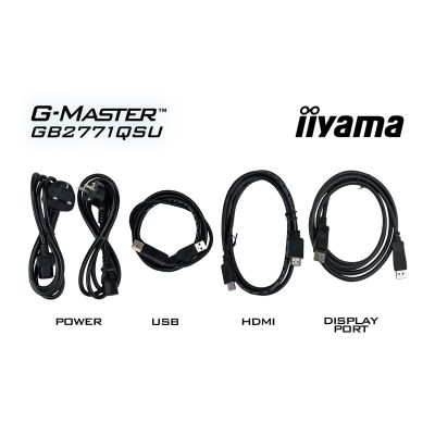 21. IIYAMA LED Fast IPS MONITOR 27" GB2771QSU-B1 Red Eagle 200Hz