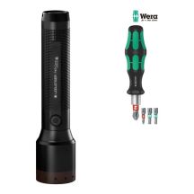 Ledlenser P6R core flashlight + WERA kit