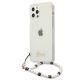 2. Guess GUHCP12LKPSWH iPhone 12 Pro Max 6.7" Transparent Hardcase White Pearl