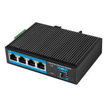 LogiLink NS204 Network Switch Unmanaged Gigabit Ethernet (10/100/1000) Black
