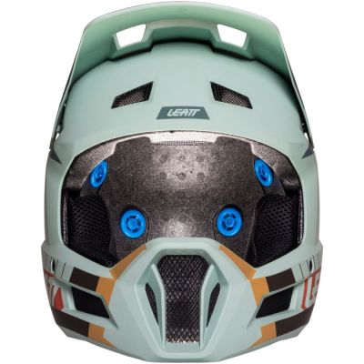 7. LEATT Helmet MTB Gravity 2.0 V25 full-face bicycle helmet, size L, mint