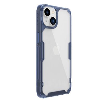 6. Nillkin Nature Pro iPhone 14 Plus case, armored cover, blue cover