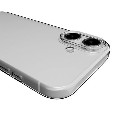 6. Puro 0.3 Nude Ultra-Slim TPU Case for iPhone 17 - Transparent