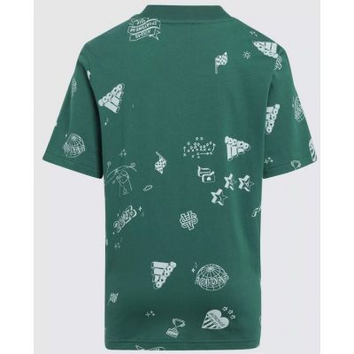 2. Adidas Bluv Q3 AOPT Jr T-shirt IA1562