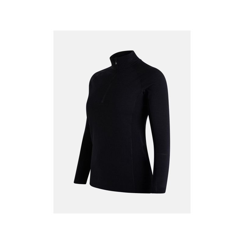 6. Peak Performance W Magic Half Zip Thermal Shirt Black