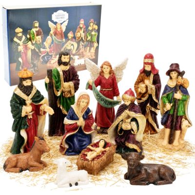 NATIVITY FIGURES 11 PCS 10 CM