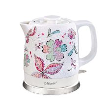 Ceramic electric kettle 1.5L 1500WMR-068-FLOWERS MAESTRO