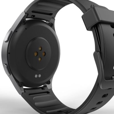 6. Hama 8900 GPS AMOLED Smartwatch 1.43" with Silicone Strap - Black