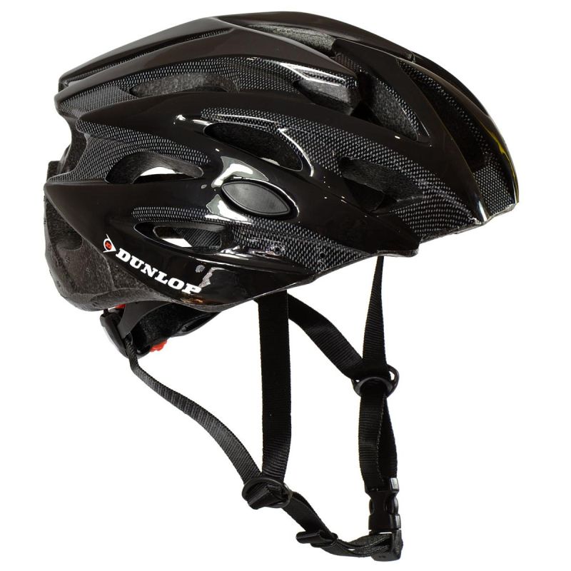 40. DUNLOP MTB BLACK RS ADJUSTABLE CYCLING HELMET (53-55CM)
