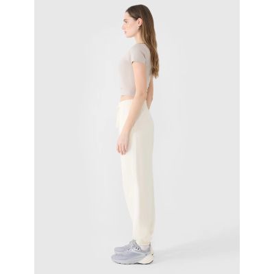 3. Women's jogger sweatpants 4F 4FWSS25TTROF0994-11S