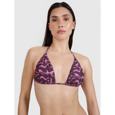 Women's Halter Bikini Top 4F 4FWSS25UBKTF075-50A