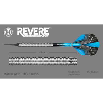 12. Harrows Revere Darts 90% Softip HS-TNK-000013873