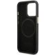 7. Guess GUHMP14LSAPSTK iPhone 14 Pro 6.1" black/black hardcase Peony Logo Plate MagSafe