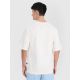 5. Men's short-sleeved sweatshirt without hood 4F 4FRSS25TSWSM2114-11S