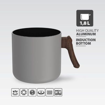 2. Milk pot 1.8L MR-1211-14M MAESTRO gray