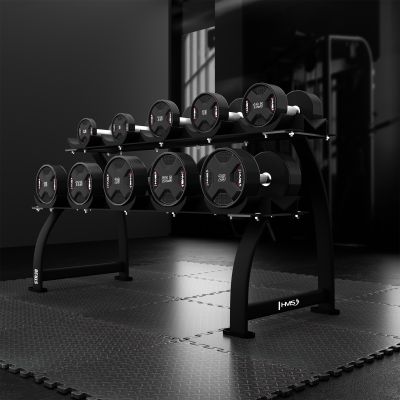 6. HPC 12.5 KG POLYURETHANE Dumbbell CPU HMS